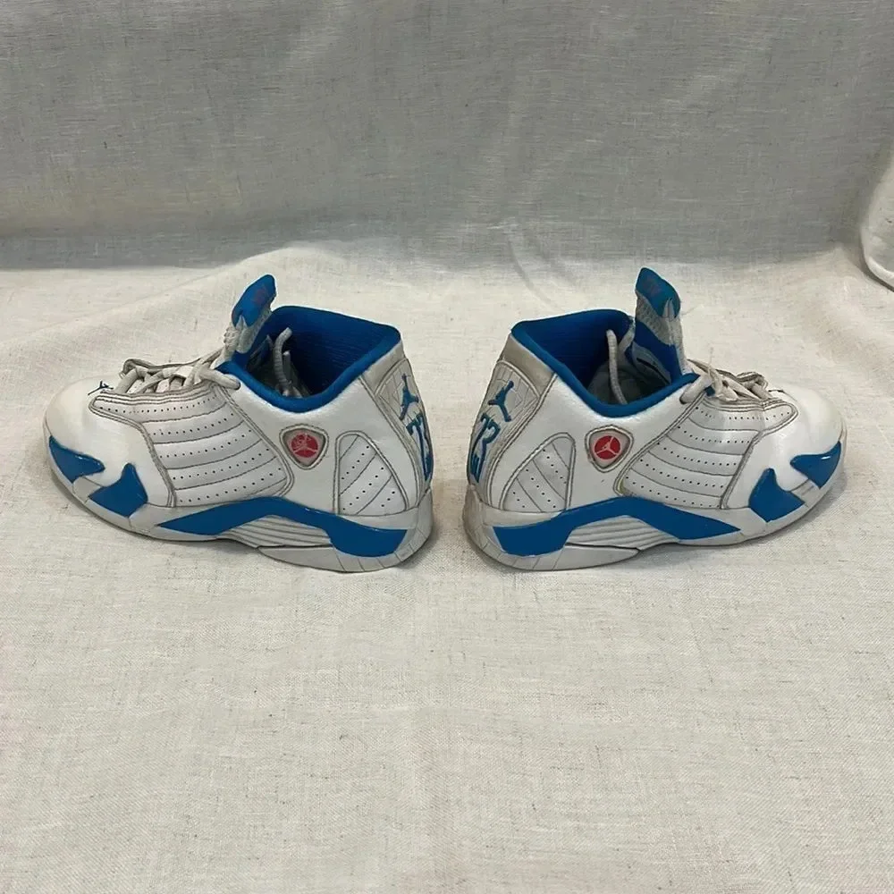 NIKE Boys AIR Jordan 14 XIV Retro Neptune Blue (GS) Size 1